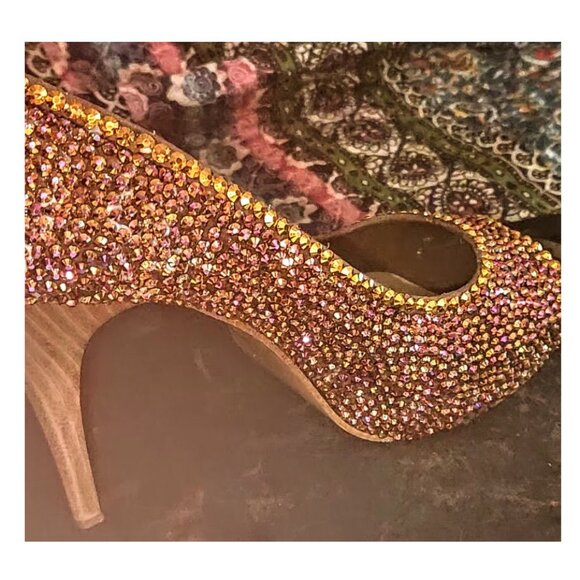 Westies Brand Heels with Peep Toes - Picture 10 of 12